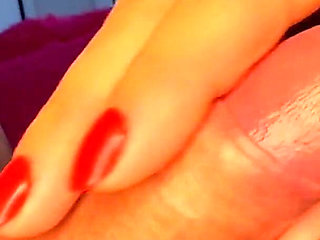 Handjob and Blowjob with Cum on Tongue and in Mouth