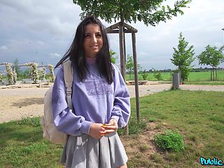 An italian couple, Martin Gun and Victoria Nyx, making love