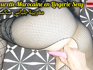 My Beurette in Sexy Lingerie Sucks me and then I cum in her