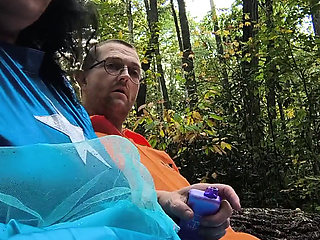 Naughty Actress Outdoor Scene Escapee Trying to Get in the Pussy