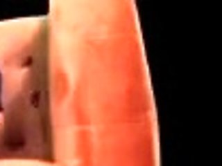 Amateur striptease and Solo masturbation