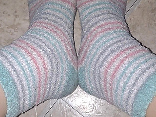 Fuzzy Sock Feet
