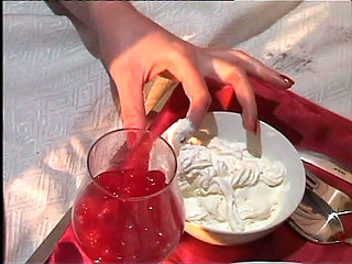 Vintage Blonde MILF with Nice Tits Fucked and Cumshot in Mouth by a Big Cock