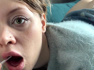 Remote Freeze: Stepbros Lollipop Anal Tease on Stepsis
