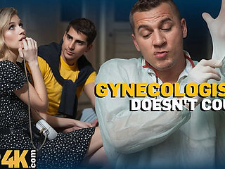 Doctor Steve Fingering Hot Blonde Wife's Pussy in Hospital - Cheating in Front of Husband HD