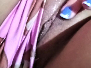 Indian girl shows her vagina and her ass open