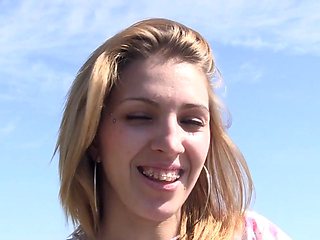 Outdoor + anal with naughty Pamela Sanchez