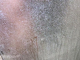 Mallu Aunty Showering Full Naked Brother in Law Joins and Fucking In Bathroom