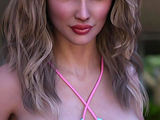 Awam Sophia Real Fuck - Stepmom MILF Sophia’s Bikini Tease Turns Into a Raw Fuck - Affair Caught by Liam