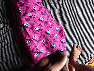 Skinny Small Pussy Bhabhi Fucking Big Cock with Extra Dotted Condom, hot Bhabhi Devar Sex Porn Video