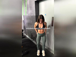 18yo Dance Cameltoe Fail: Virgin Hole Squirts Gape Live
