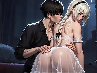 A Beautiful Girl Is Making Out with Her Very Horny Man