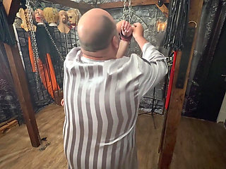 Part 1- Lanista Bear & Blackberrymilf Takes 3 Naughty Subs in the Dungeon.