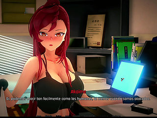 PLAYING WITH MY ROOMMATE AIRevolution's tits