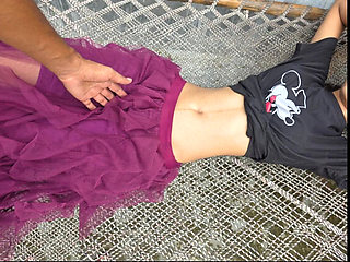 Desi Local Village Girl Outdoor Hardcore Sex - Tight Pussy Fucking in Jungle