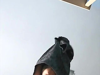 Big Blonde MILF Masturbates Above Your Face