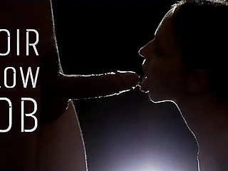 Exciting Noir Blowjob with Massive Oral Creampie