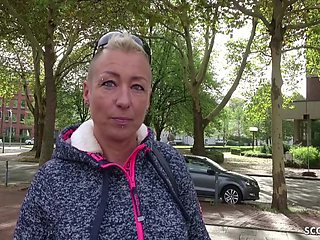 Stepmom Mandy Deep Anal Sex At Street Casting