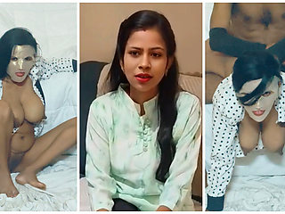 Unmarried girl come in hotel and fuck with client