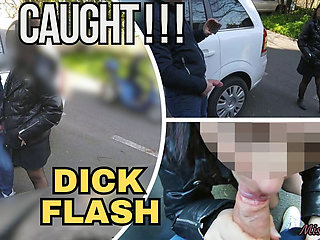 RISK LEVEL 10! Dick Flash on Street: Teacher Gives Blowjob and Swallows! CAUGHT! - MissCreamy