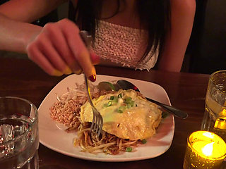 Marley Brinx Goes  on a Date, Lets you Rub her Pussy and Takes a Bath