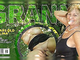 Katalina 60 Year Old Granny Kataline Gets Her Mature Pussy Fucked In The Woods! - Leslie Taylor