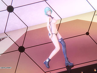[mmd] Nayeon - Abcd Doa Tamaki Sexy Striptease Uncensored Hentai