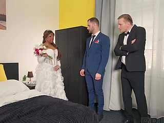 Hot bride Vicky Menage gets fucked in doggy style