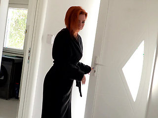 Kisankanna Russian Redhead Takes Massive Cock Deep Throat Cum in Mouth POV