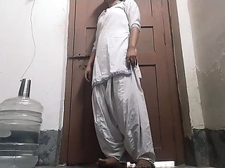 Indian College Student and Teacher