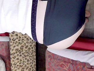 Mayu No.69 a Beautiful Girl with a Full Head Mask, Collar and Leash, She Is Sexually Trained