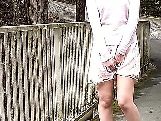 Asian Teen Mihono Fingered at Outdoor Date at Home and got a Blowjob