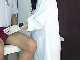University Emergency: Nurse Examines Student with Persistent Erection