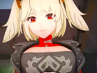 Zenless Zone Zero - Burnice White Riding a Dick - 3D Hentai Animations