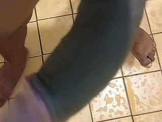 Just playing in the bathroom