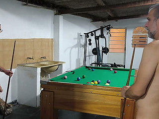 The Carmonas playing naked billiards with that +18 pinch
