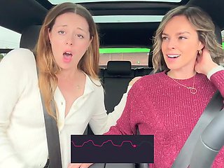 Serenity Cox and Nadia Foxx Take on Another Drive Thru with the