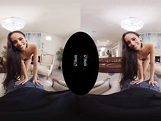 Andreina De Luxe test: Blowjob, Doggy  Cowgirl VR Porn