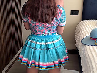 Full Video Peruvian Cholita Casting 18 Years Old Real Homemade Porn
