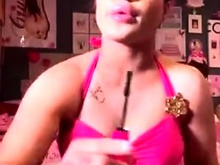 Busty milf brunette play with toys webcam chat