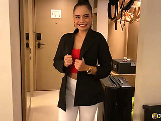 JohnTronX - Unreal Thai amateur babe sucks my dick and gets doggystyled