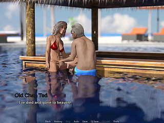 Tacos Cuck Watches His Wife Giving Pussy to an Old Chap and Deepthroating His Cock by the Pool - Episode 90