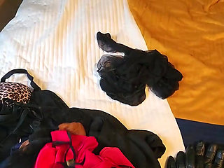 Bet your desperate to wear some of my naughty lingerie don't you whore