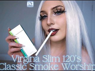 Virginia Slims 120s Classic Smoke Worship