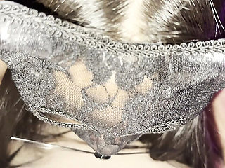 Asian Stepsister Seduced In Leopard Lingerie & Cat Mask For Creampie