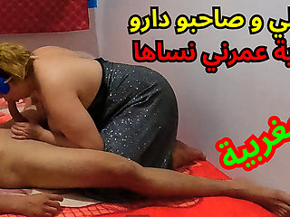 Hawani with his friend in the house of  stallion