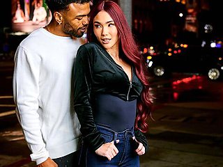 Cheerful Scarlette Moon - missionary clip - Blacked Raw