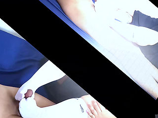 Hijab Step Stepmom Give Her Foot Punishment as Her Step Stepson Doing Bad for a Whole Month - Minokiiko