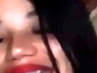 Petite Latina Teen Blows and Takes Creampie - Amateur Sex Tape