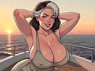 Ai Big Boob Babes on Boats